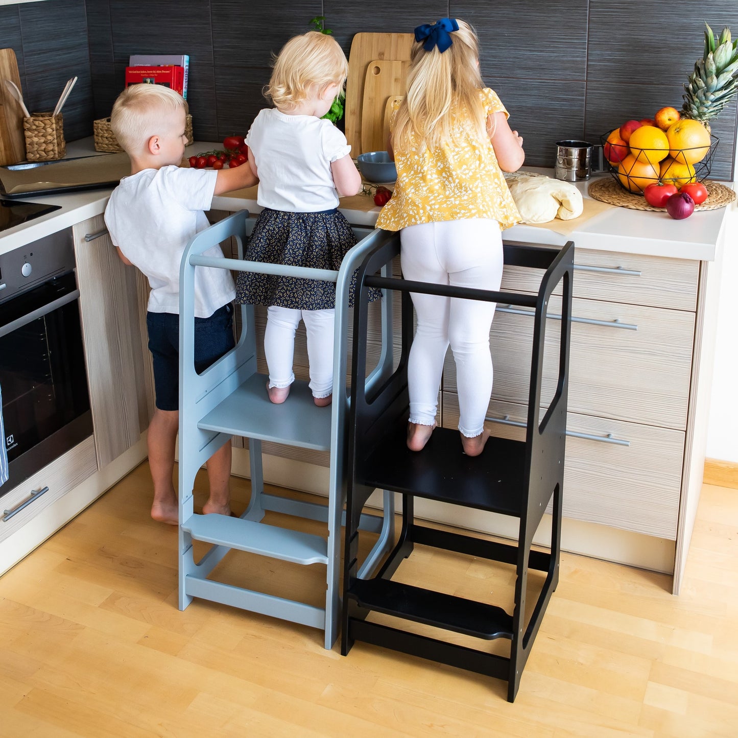 Montessori stegpall och stol