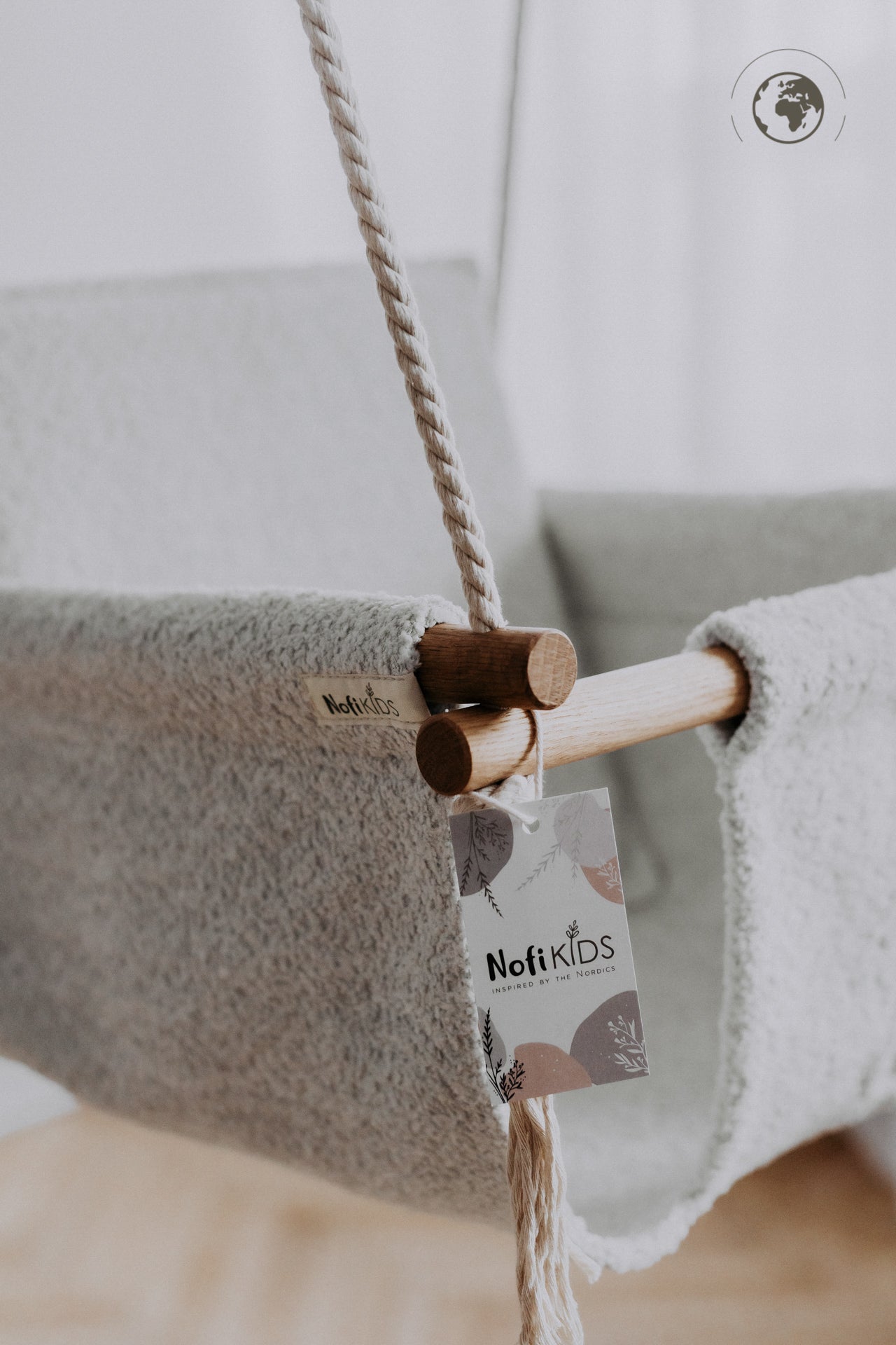 Baby Gunga - Bouclé Ice Grey - VentureKids