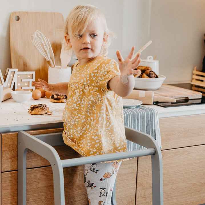 Montessori stegpall och stol