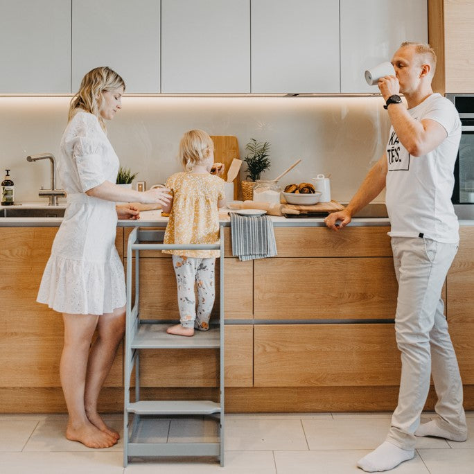 Montessori stegpall och stol