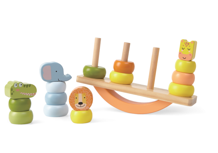 Balansspel i trä - VentureKids