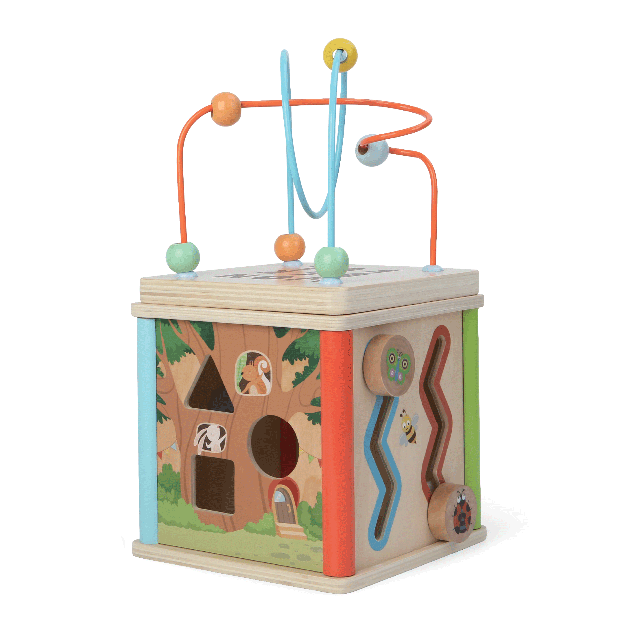 Lekbox av trä - 15 cm