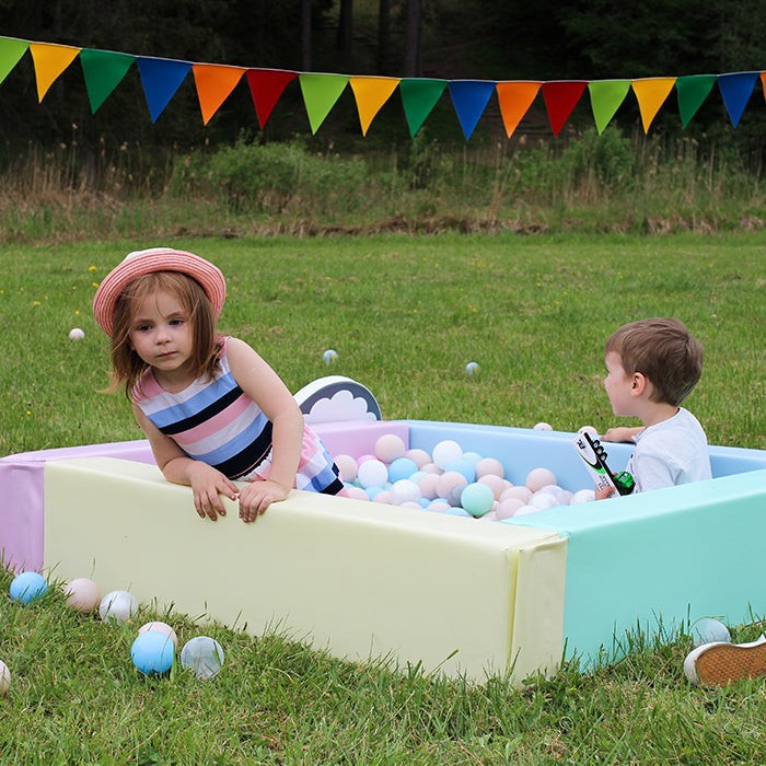 Soft Play Bollar till Bollhav 500 stycken - Pastell - VentureKids