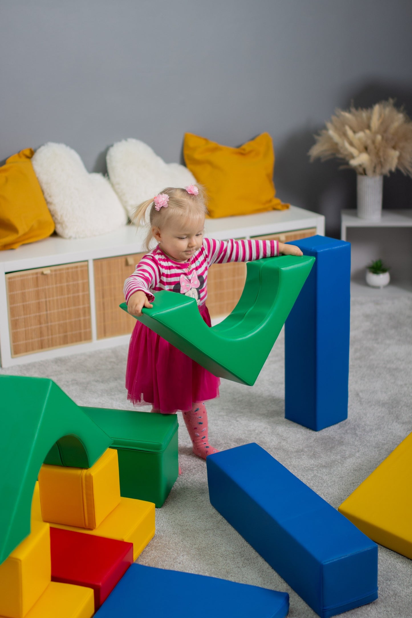 Soft Play Adventurer 10 stycken Mjuka Byggklossar - Flerfärgade - VentureKids