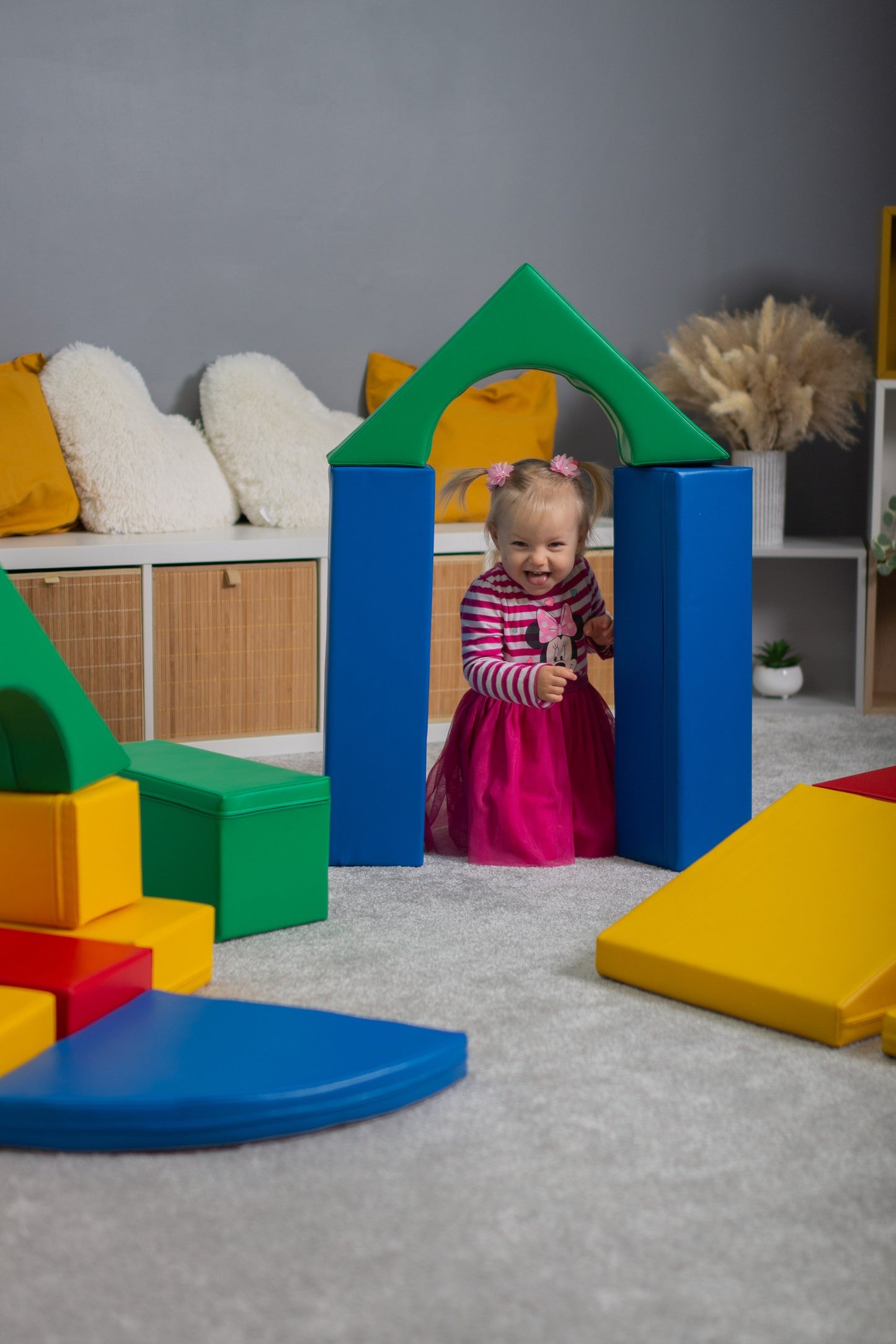 Soft Play Adventurer 10 stycken Mjuka Byggklossar - Flerfärgade - VentureKids