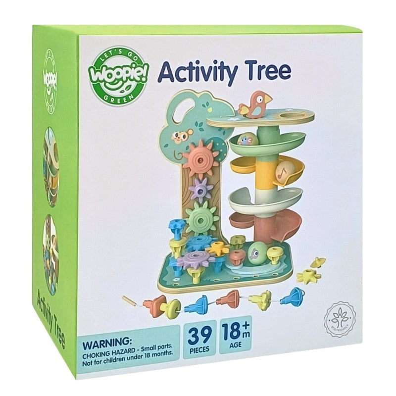 Montessori 4-i-1 bollbana aktivitetsträd - VentureKids