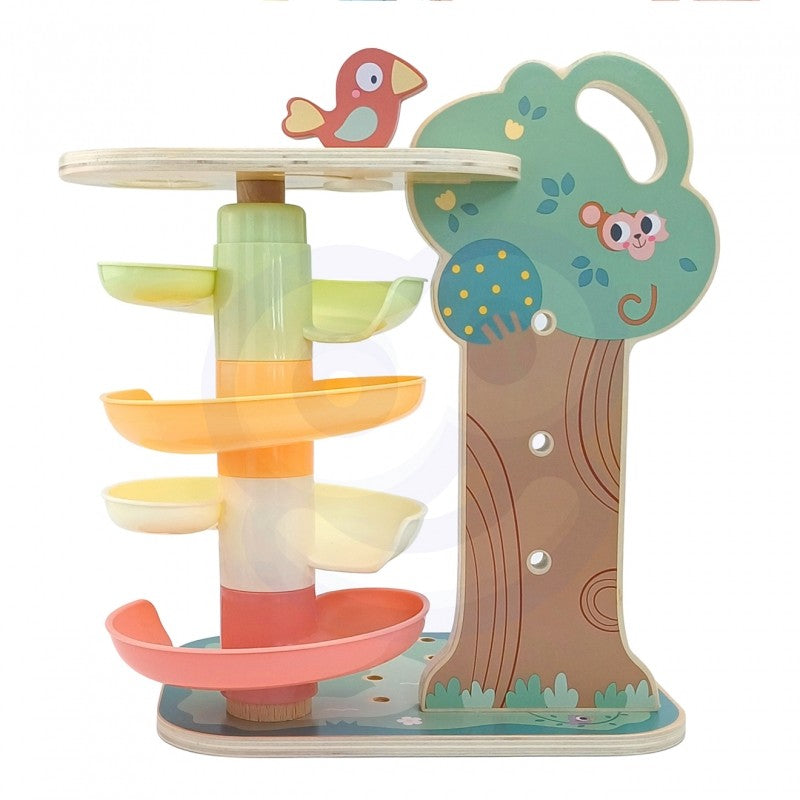 Montessori 4-i-1 bollbana aktivitetsträd - VentureKids