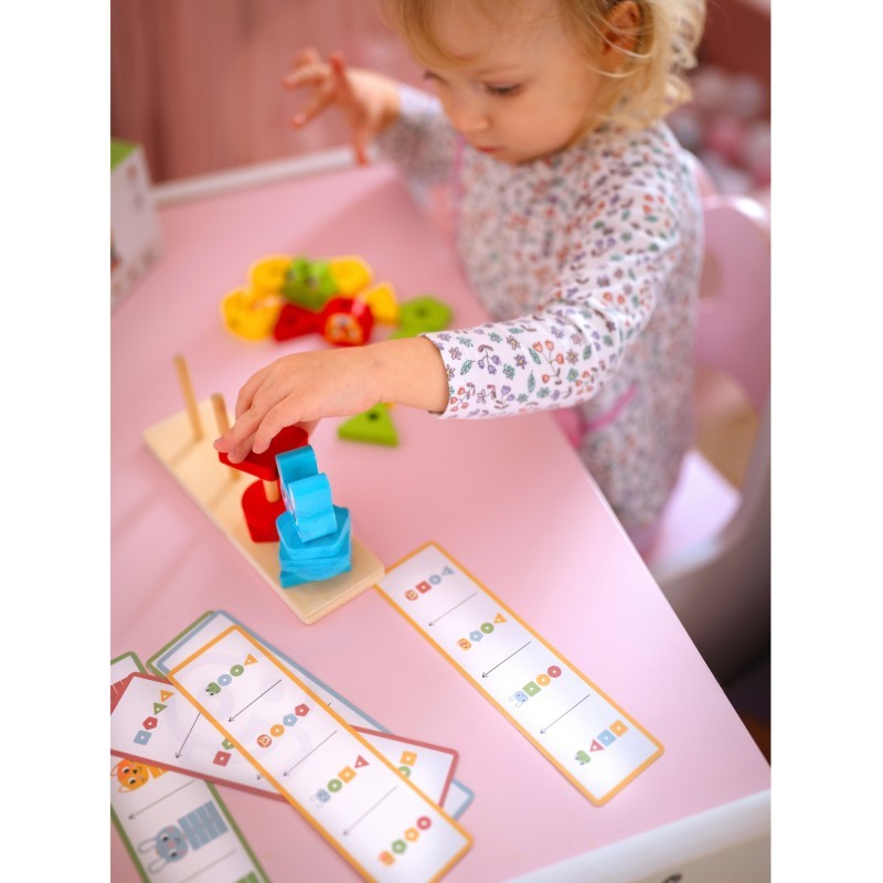Montessori Pyramidpussel med Djur - VentureKids