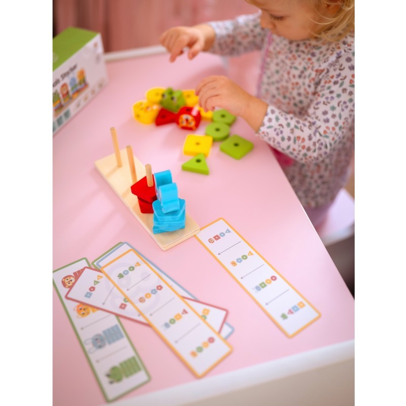 Montessori Pyramidpussel med Djur - VentureKids