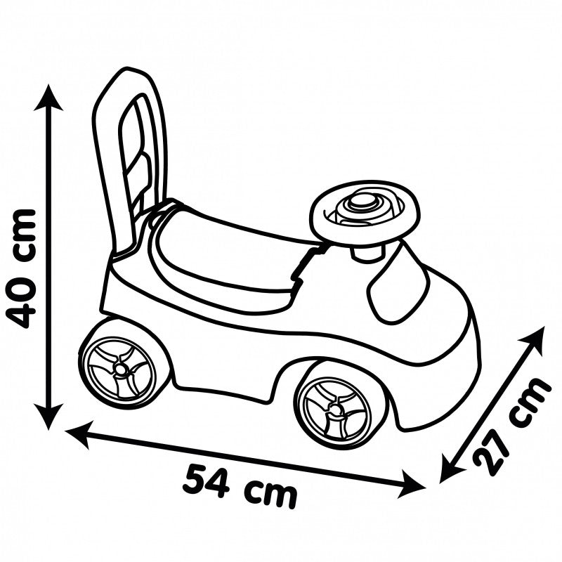 Smoby Gåbil med Tuta - Röd - VentureKids