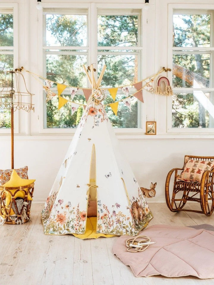 Tipi-tält - Vildblommor - VentureKids