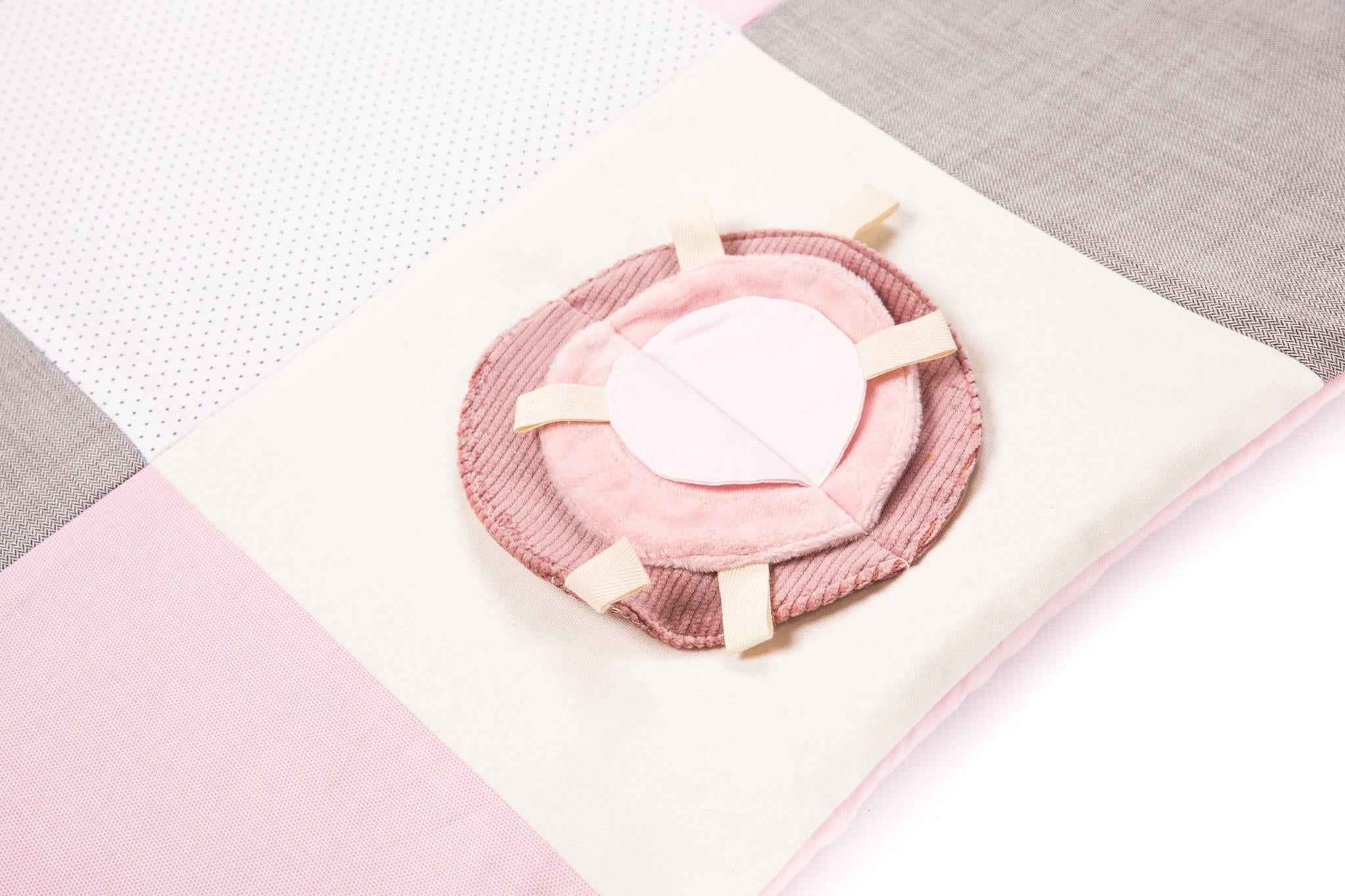 Small baby activity mat, 100x100 cm - Pink