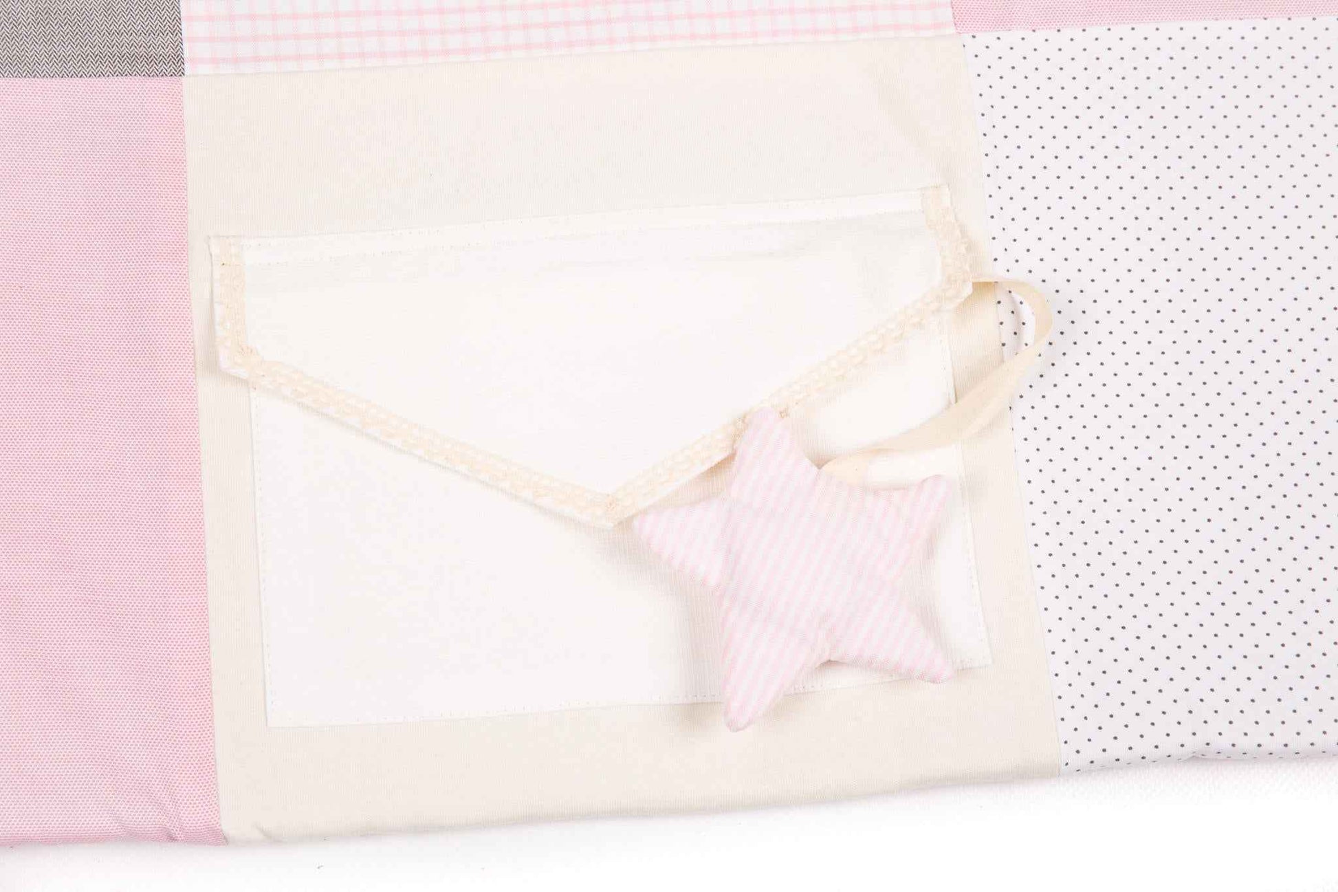 Small baby activity mat, 100x100 cm - Pink