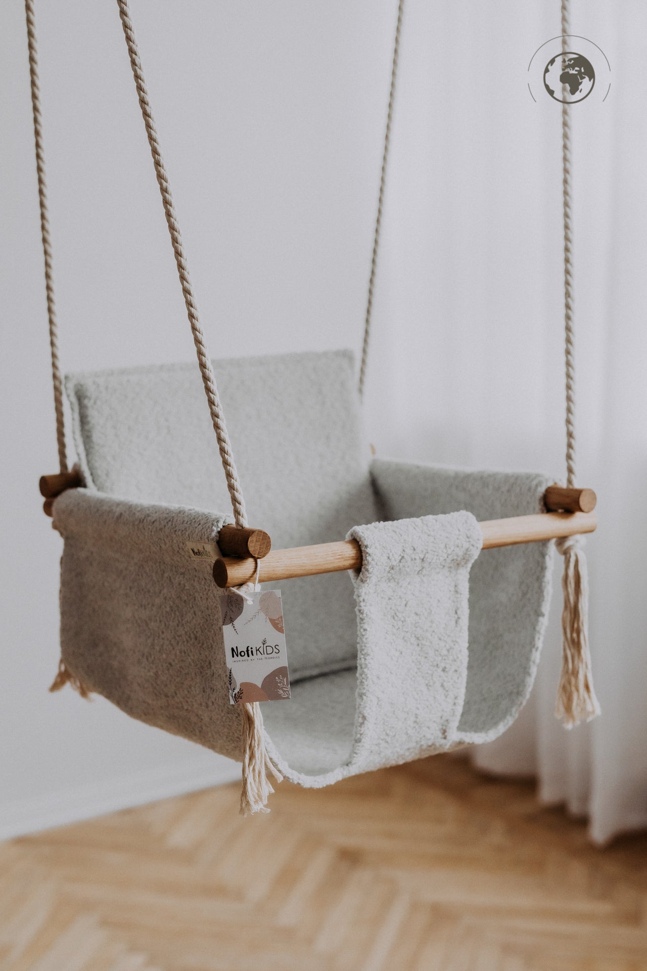 Baby Gunga - Bouclé Ice Grey - VentureKids