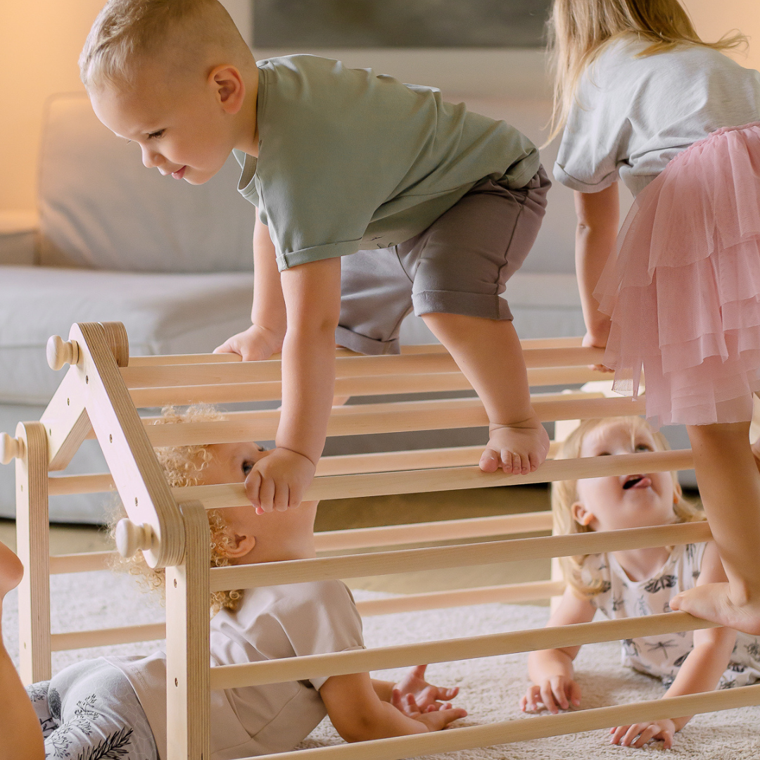 MOPITRI® 4-segment Modifiable Climbing Triangle With a Sliding/Climbing Ramp - VentureKids