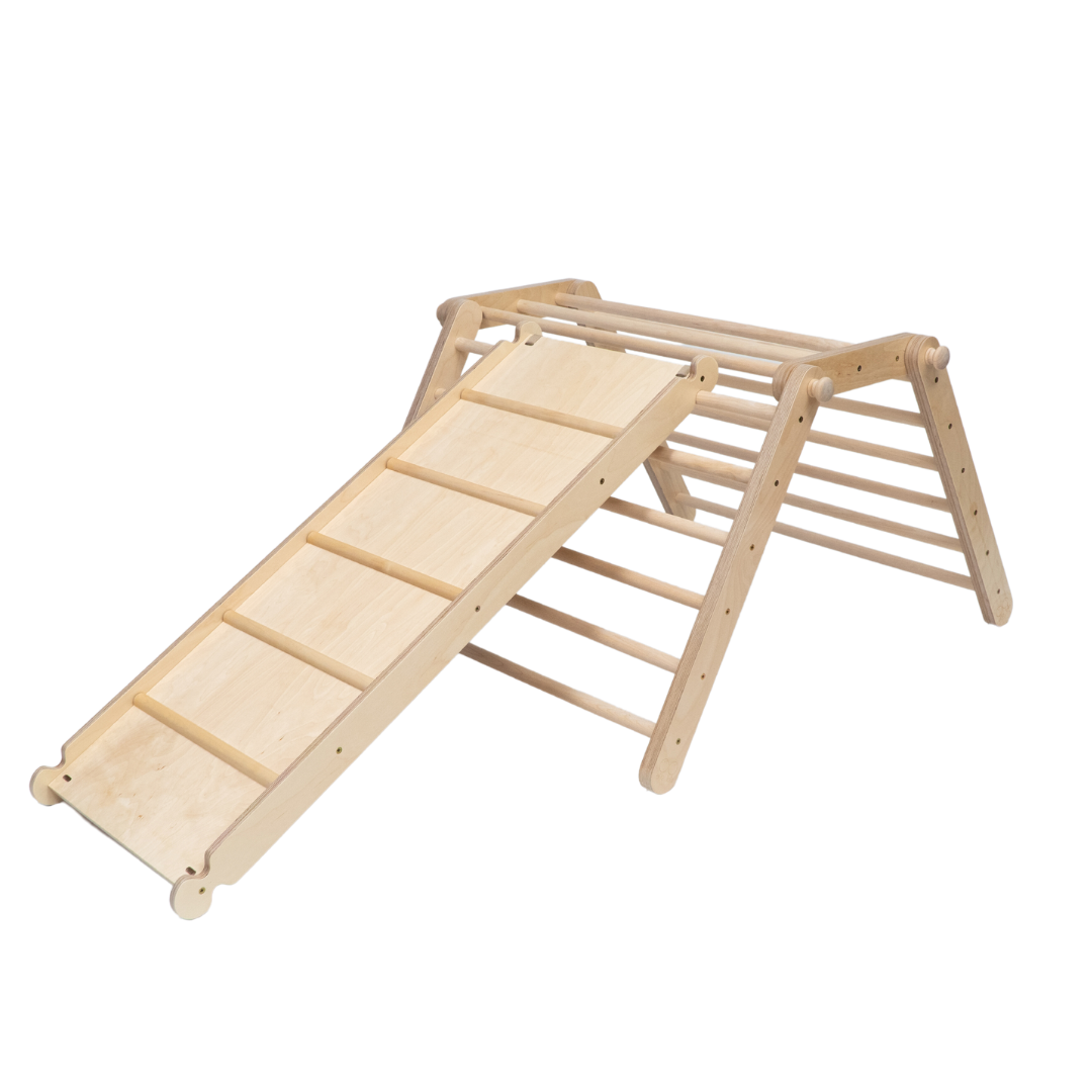 FIPITRI® 5-segment Modifiable Climbing Frame With a Sliding/Climbing Ramp - VentureKids