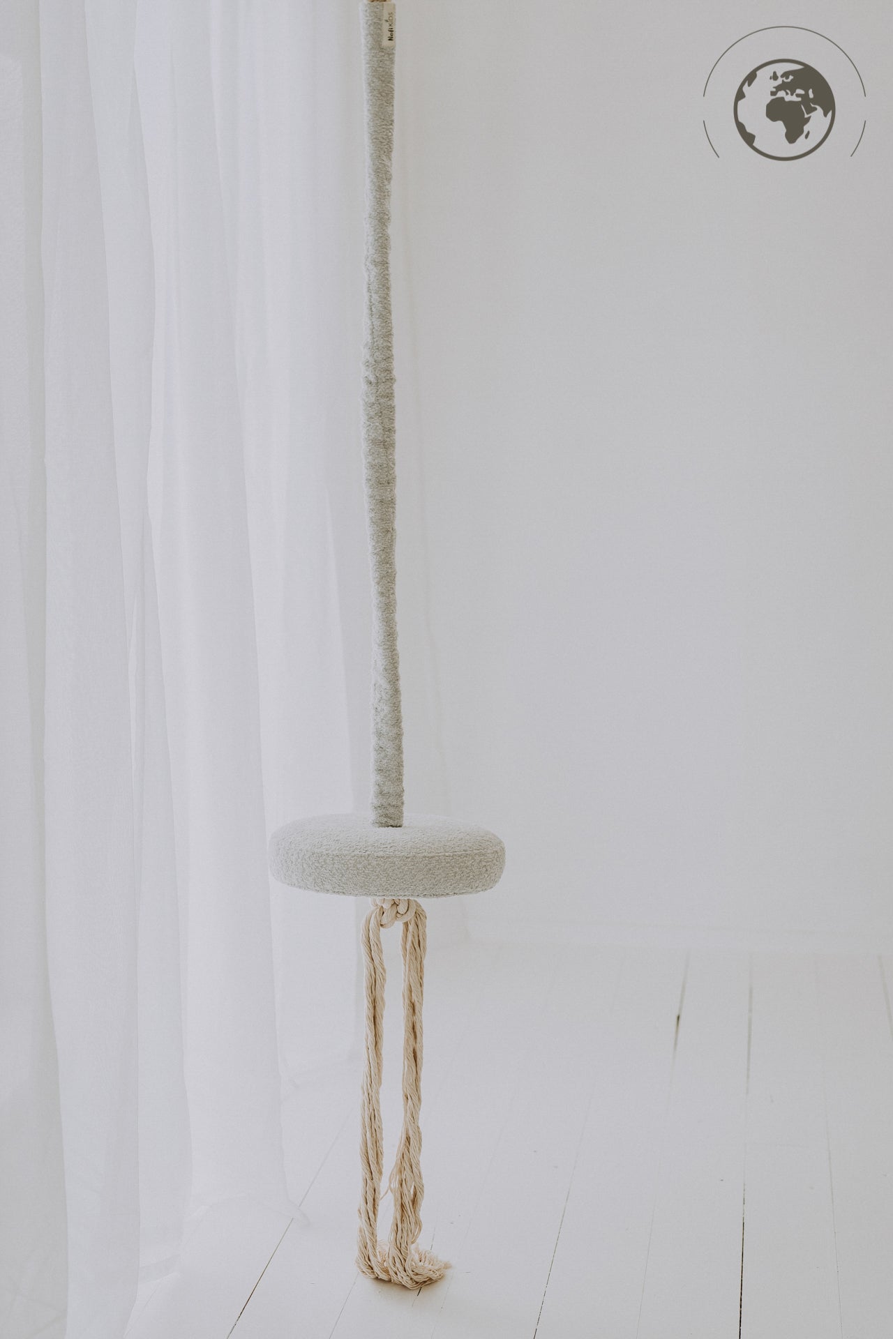 HopOn Swing - Bouclé Ice Grey - VentureKids