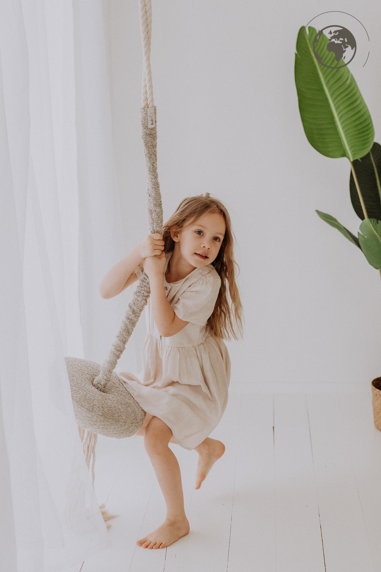 HopOn Swing - Bouclé Sand - VentureKids