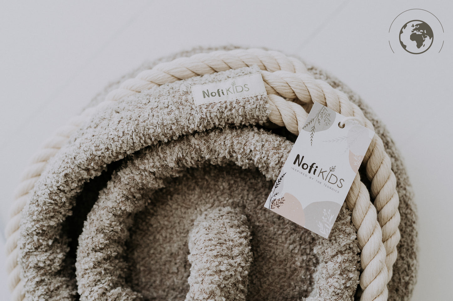 HopOn Swing - Bouclé Sand - VentureKids
