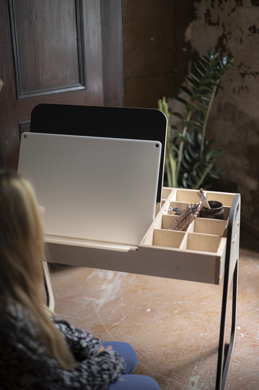 LUULA Acrylic Whiteboard For Montessori-Style Learning
