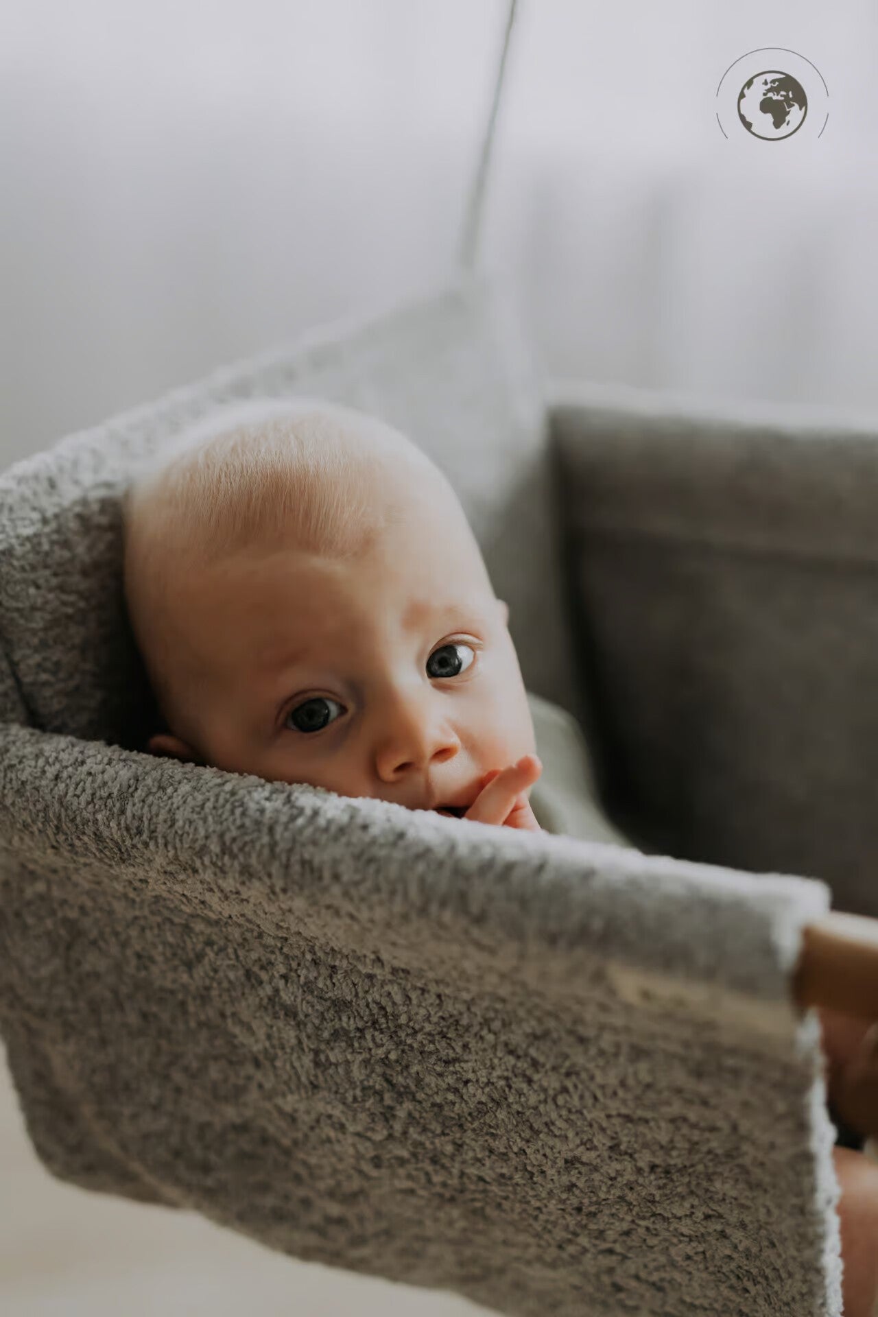 Baby gunga - Bouclé Night Grey - VentureKids