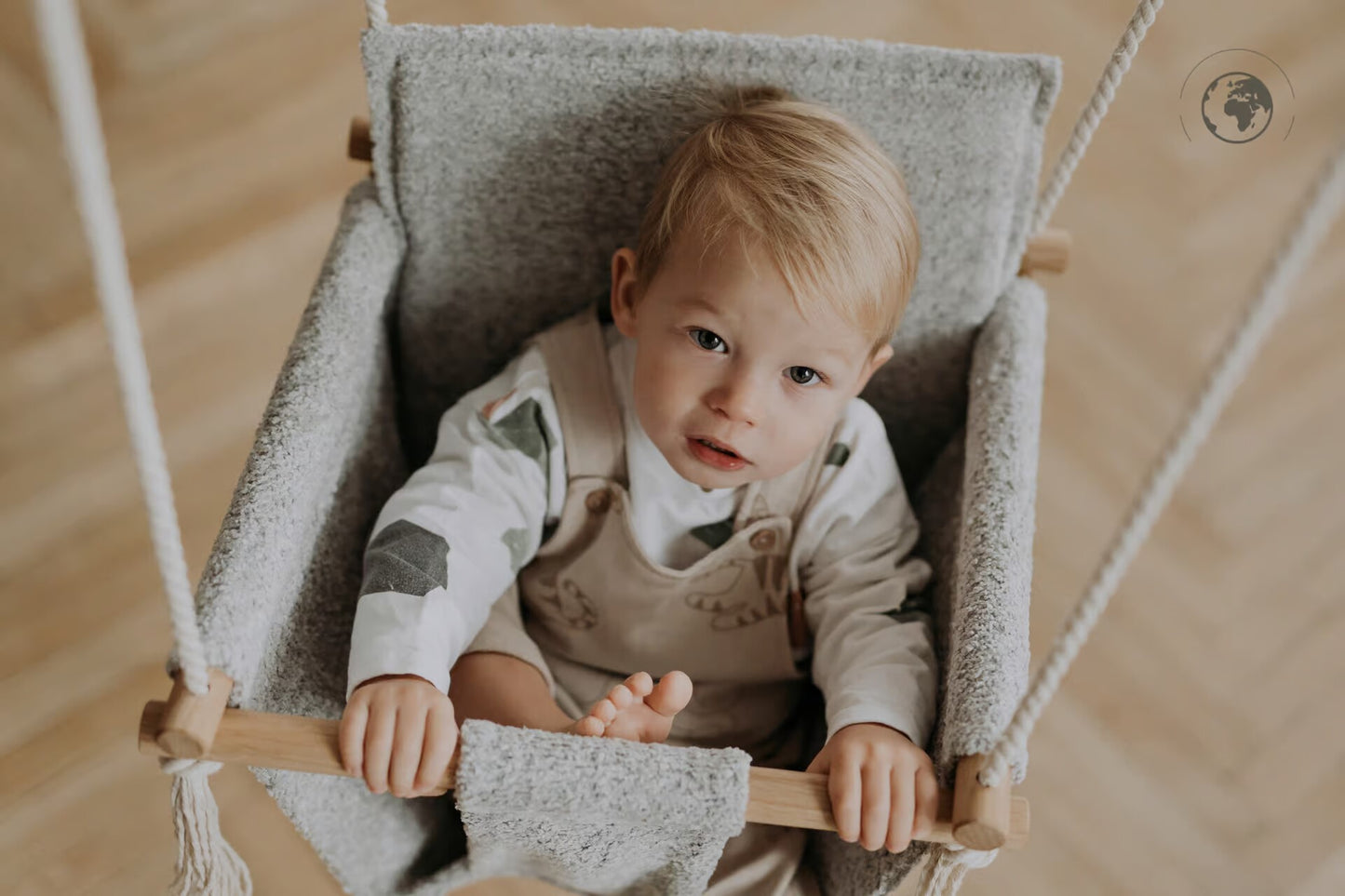 Baby gunga - Bouclé Night Grey - VentureKids