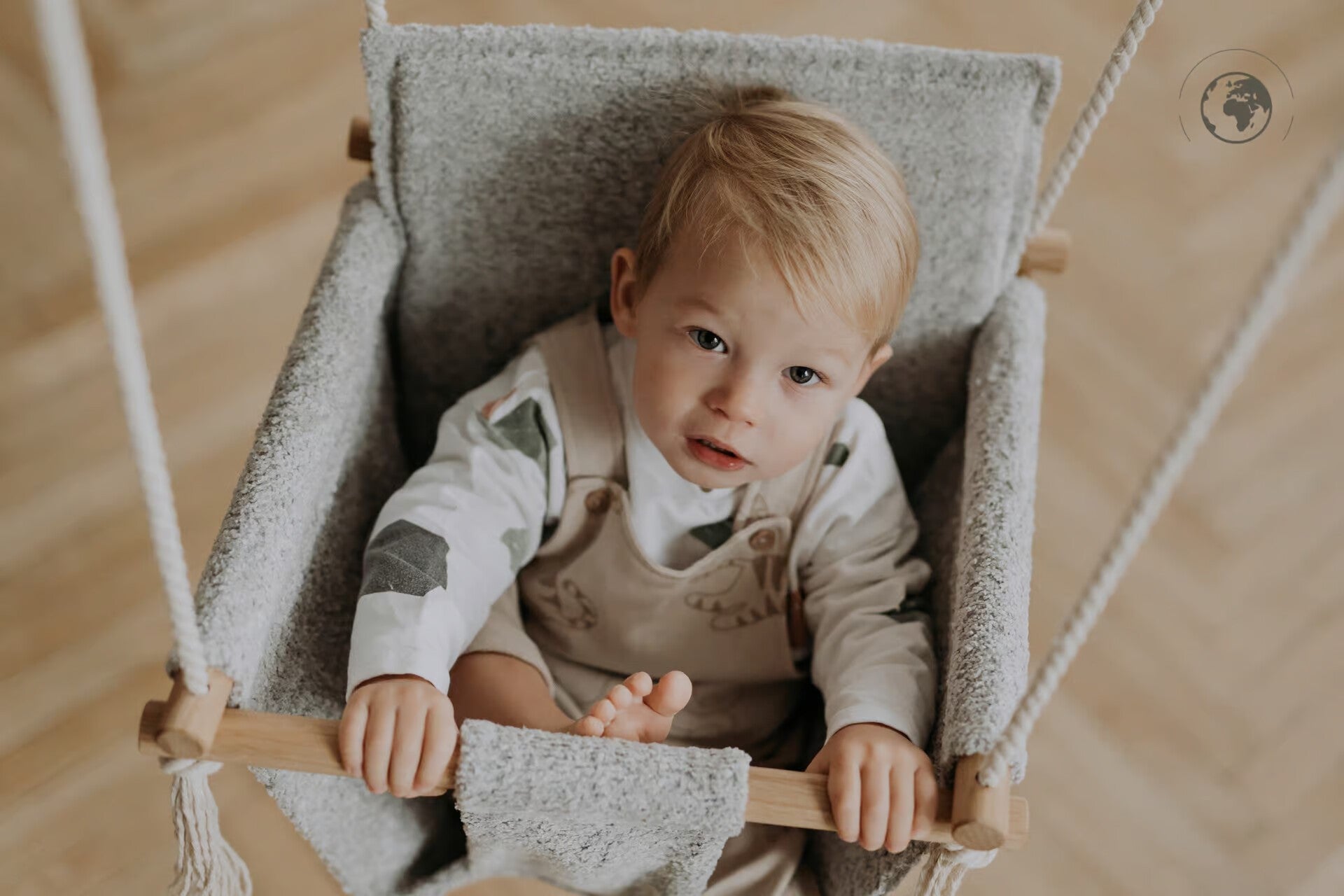 Baby gunga - Bouclé Night Grey - VentureKids