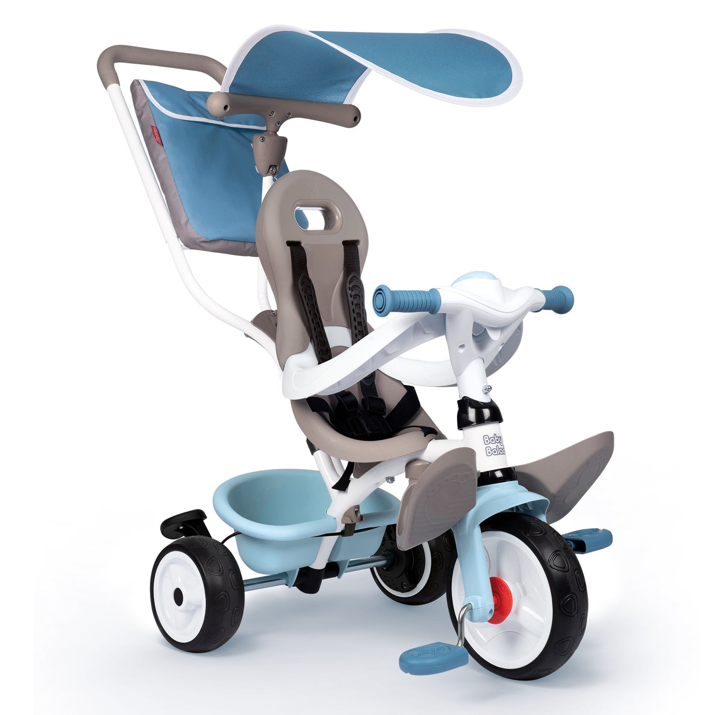 Smoby Trehjuling Baby Balade Plus, Blå - VentureKids