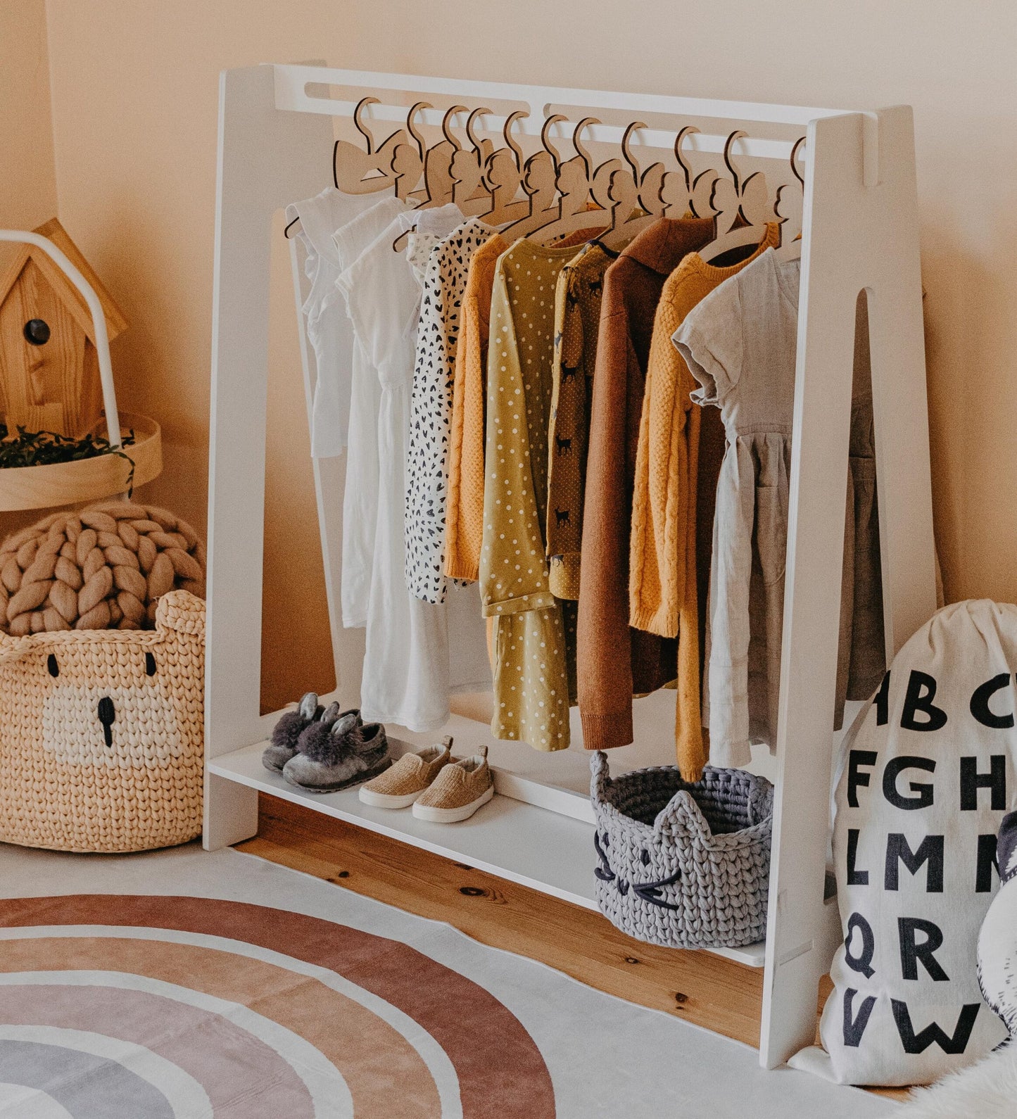 Toddlers Clothing Rack for Hangers - VentureKids