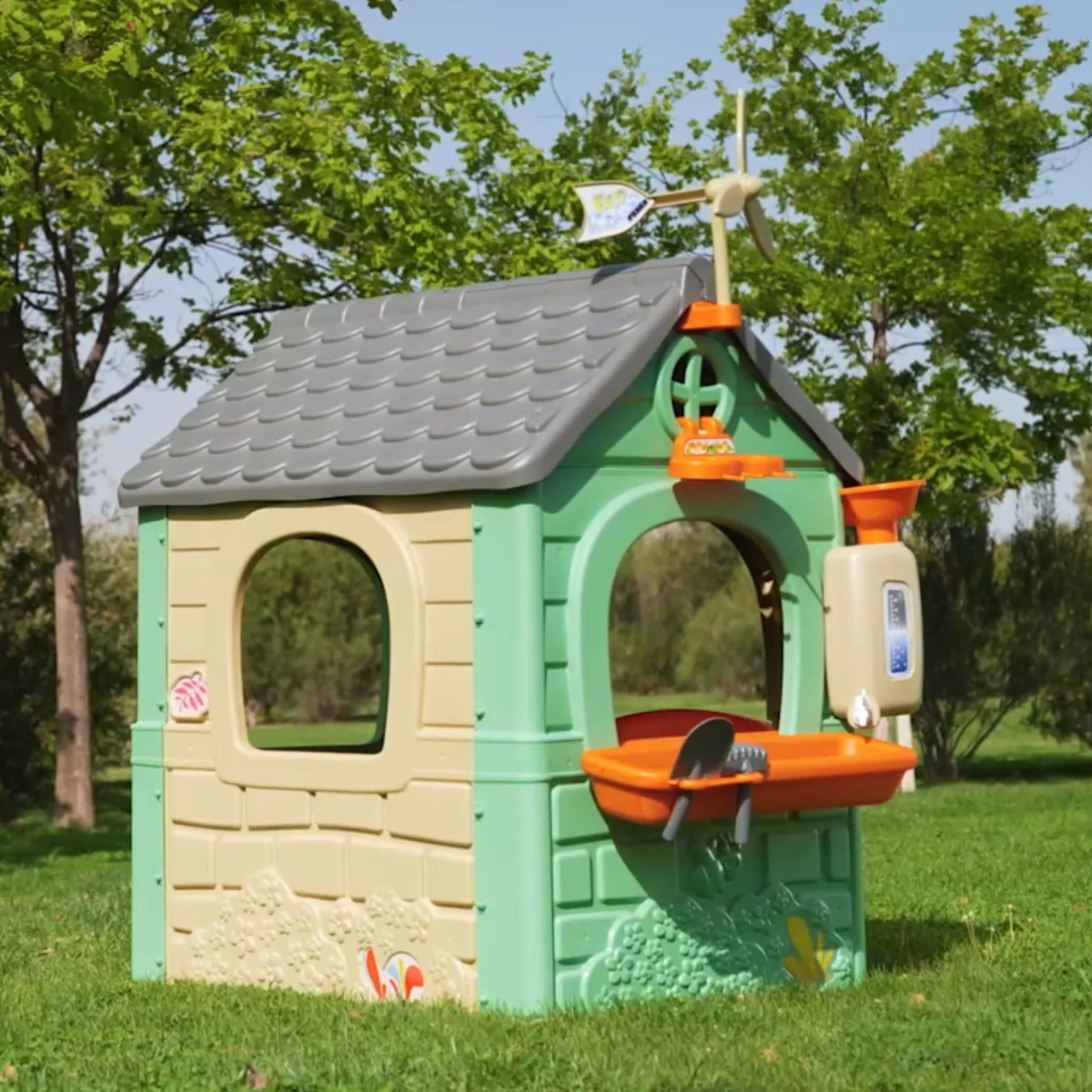 Återvunnet ECO-Lekstuga - VentureKids