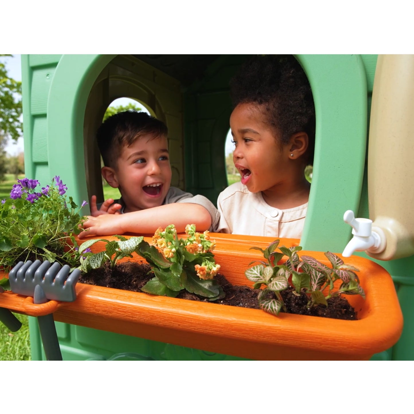 Återvunnet ECO-Lekstuga - VentureKids