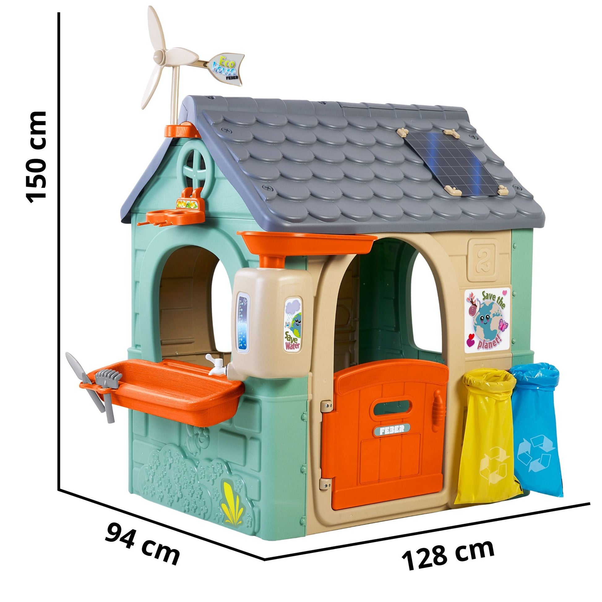 Återvunnet ECO-Lekstuga - VentureKids