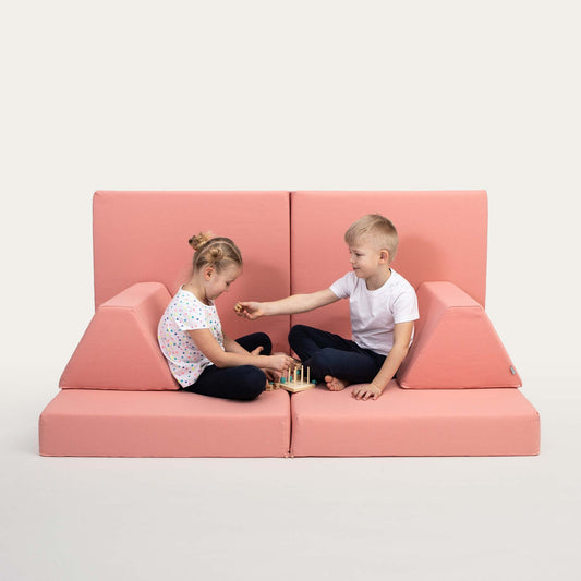 Activity Play Mattress Set - Salmon Pink - VentureKids