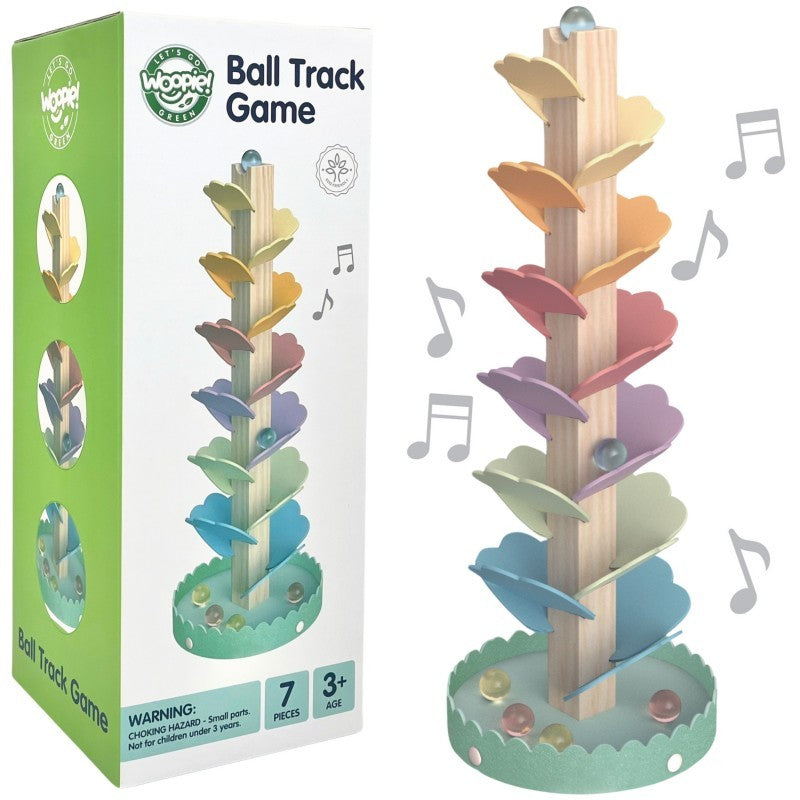 Musical Rainbow Wooden Ball Track - VentureKids