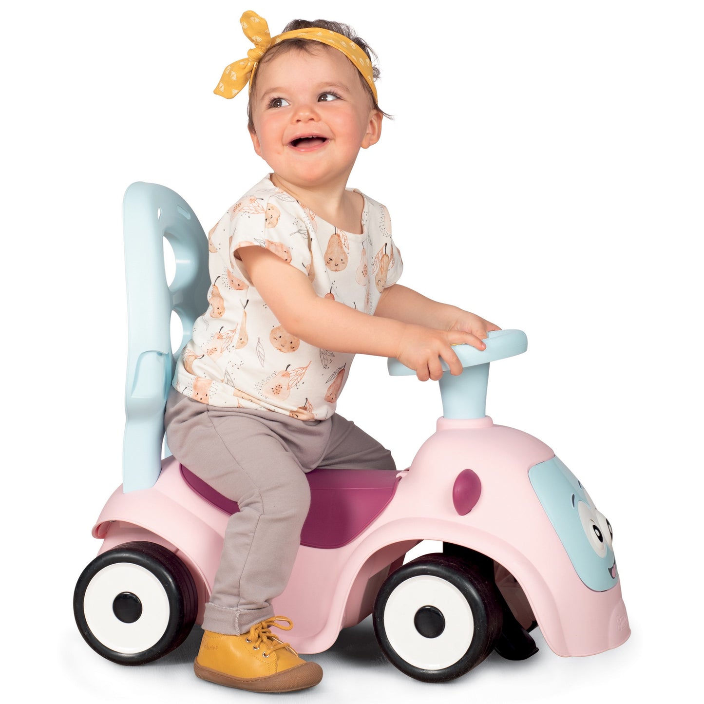 Åkbil Maestro 3 i 1 - Rosa - VentureKids