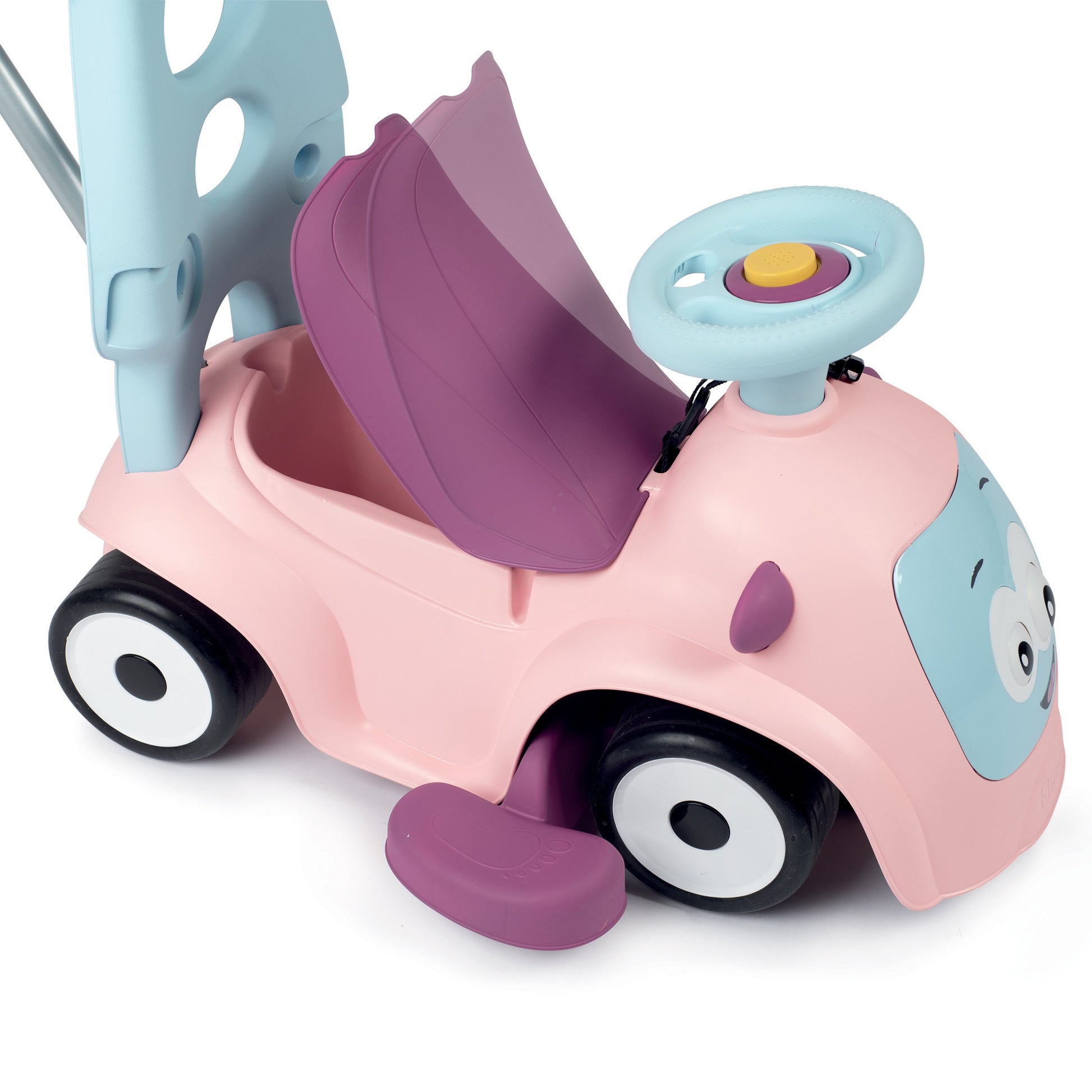 Åkbil Maestro 3 i 1 - Rosa - VentureKids