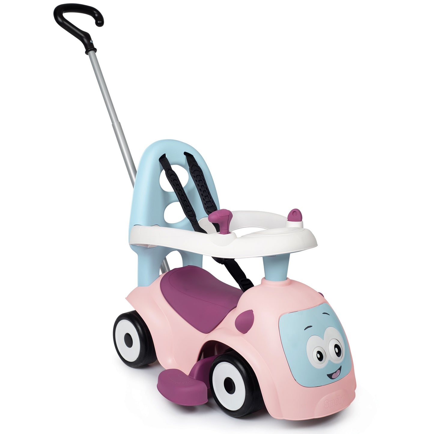 Åkbil Maestro 3 i 1 - Rosa - VentureKids