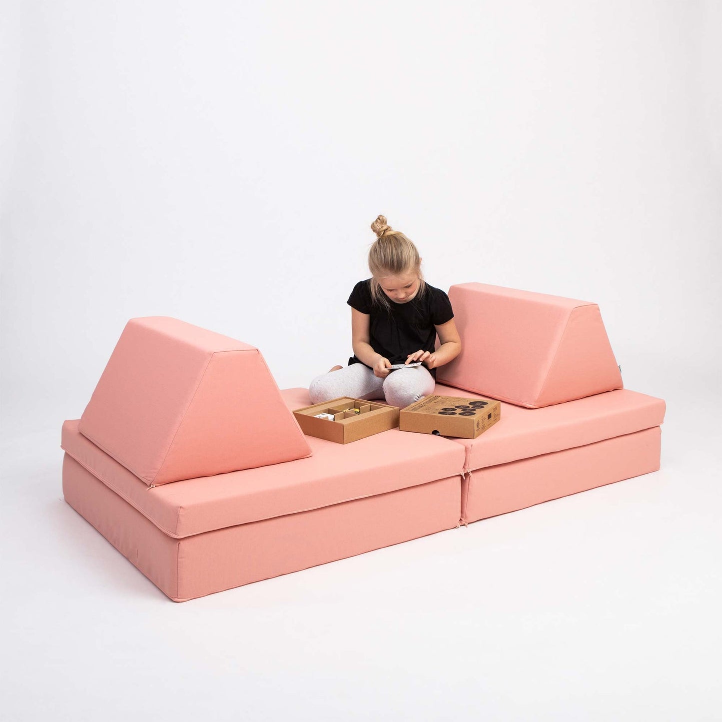 Activity Play Mattress Set - Salmon Pink - VentureKids