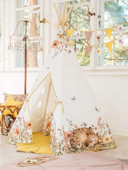 Tipi-tält - Vildblommor - VentureKids
