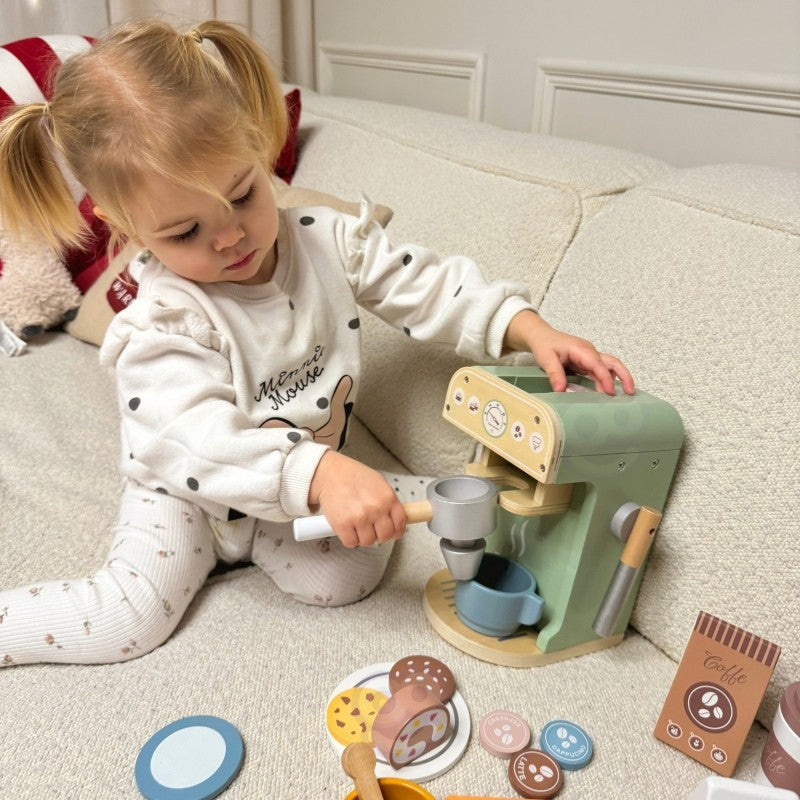 Wooden Coffee Maker - VentureKids