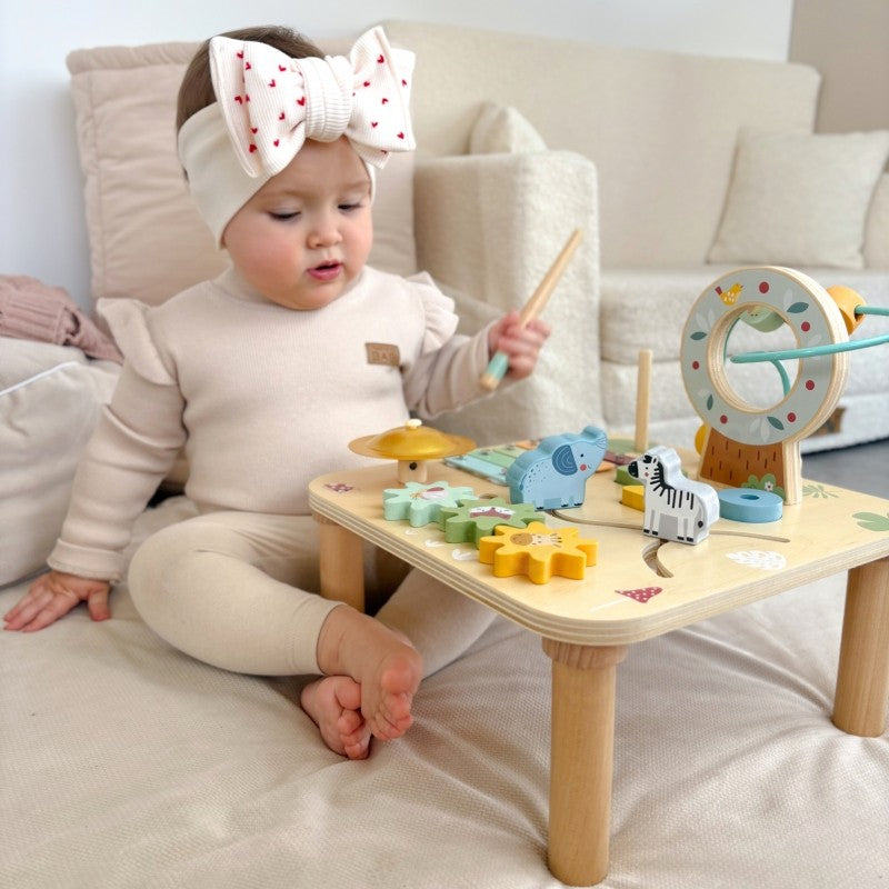 Wooden Educational Table Musical Sensory Maze 5in1 - VentureKids