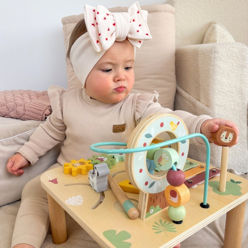 Wooden Educational Table Musical Sensory Maze 5in1 - VentureKids