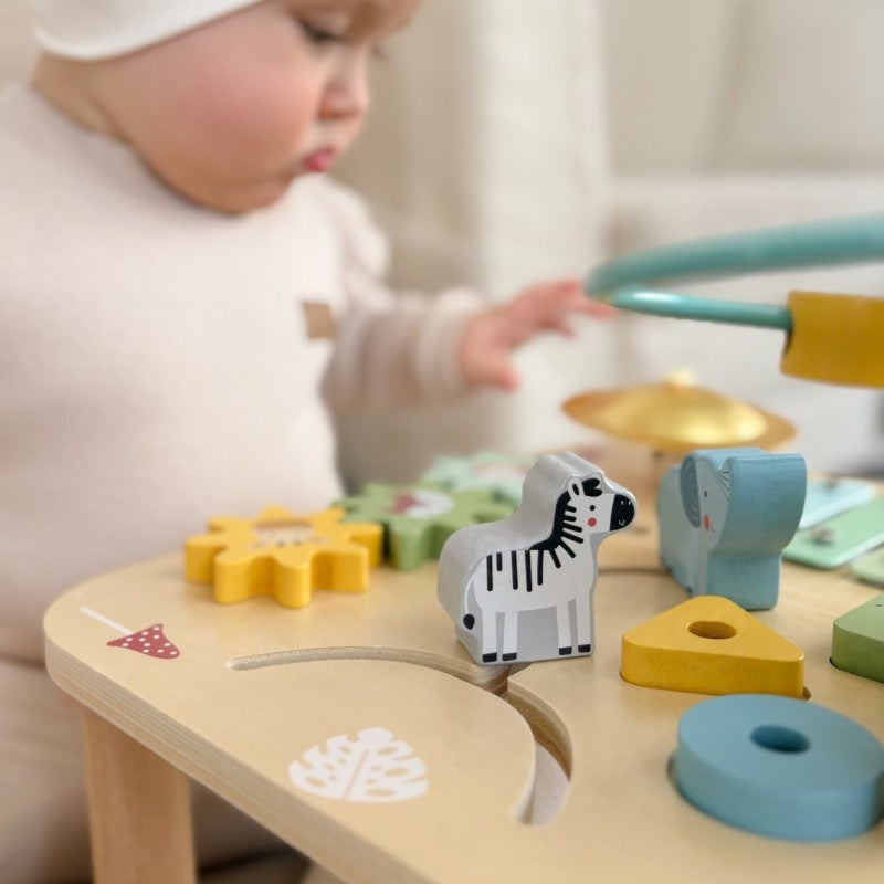 Wooden Educational Table Musical Sensory Maze 5in1 - VentureKids