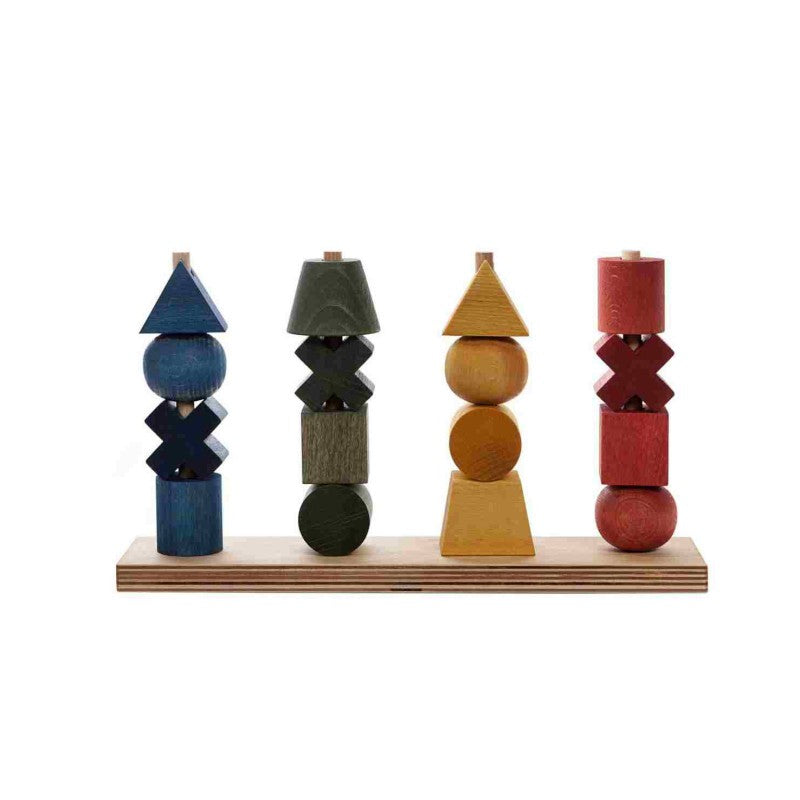 Wooden Fence Puzzle XL - Colorful - VentureKids