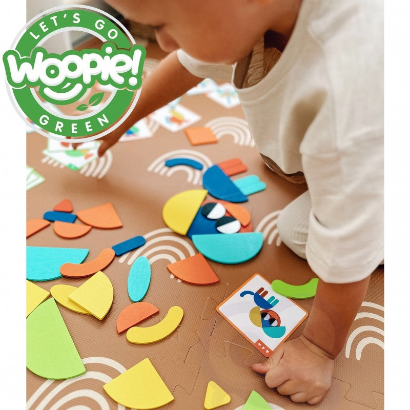 Wooden Montessori shape Puzzle - VentureKids