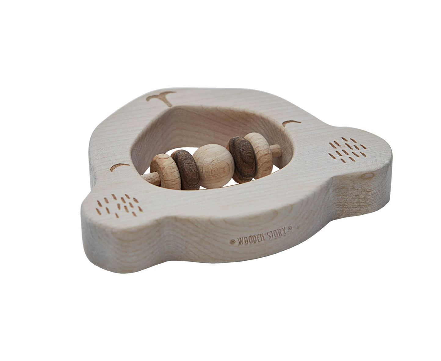 Wooden Rattle - Koala - VentureKids