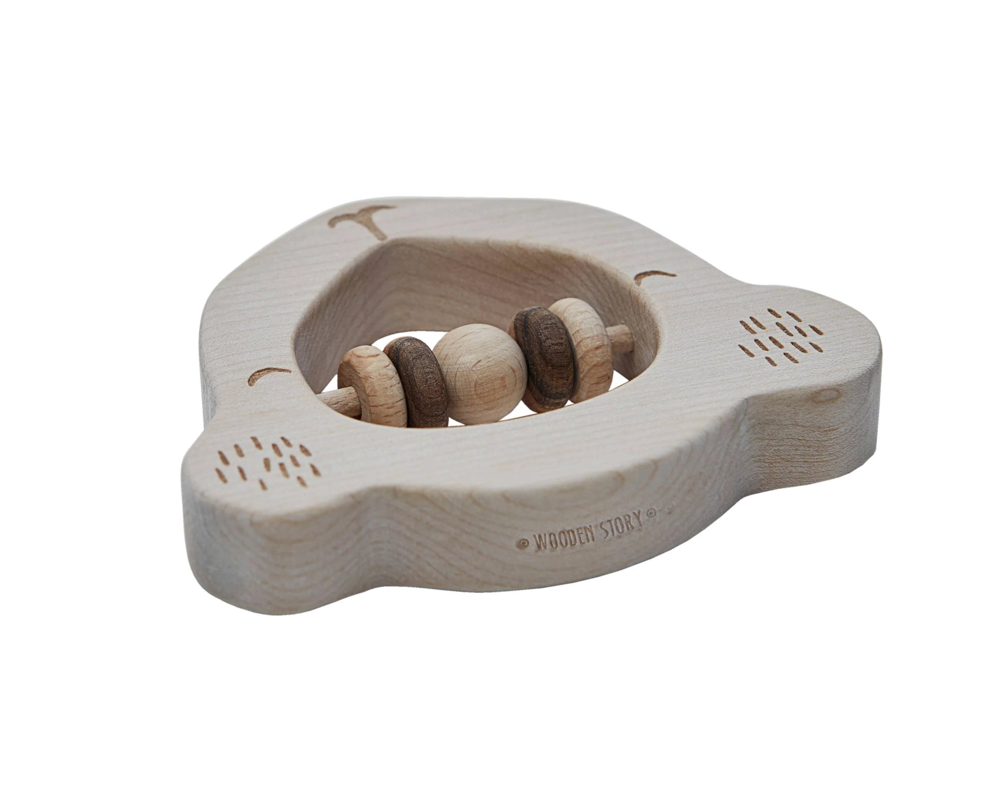 Wooden Rattle - Koala - VentureKids