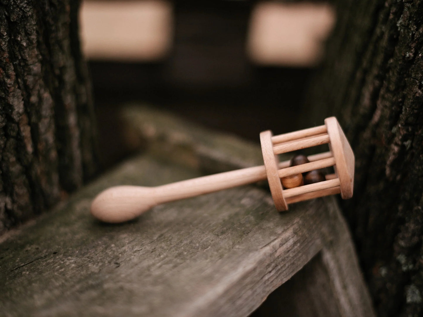 Wooden Rattle - Nighthawk - VentureKids