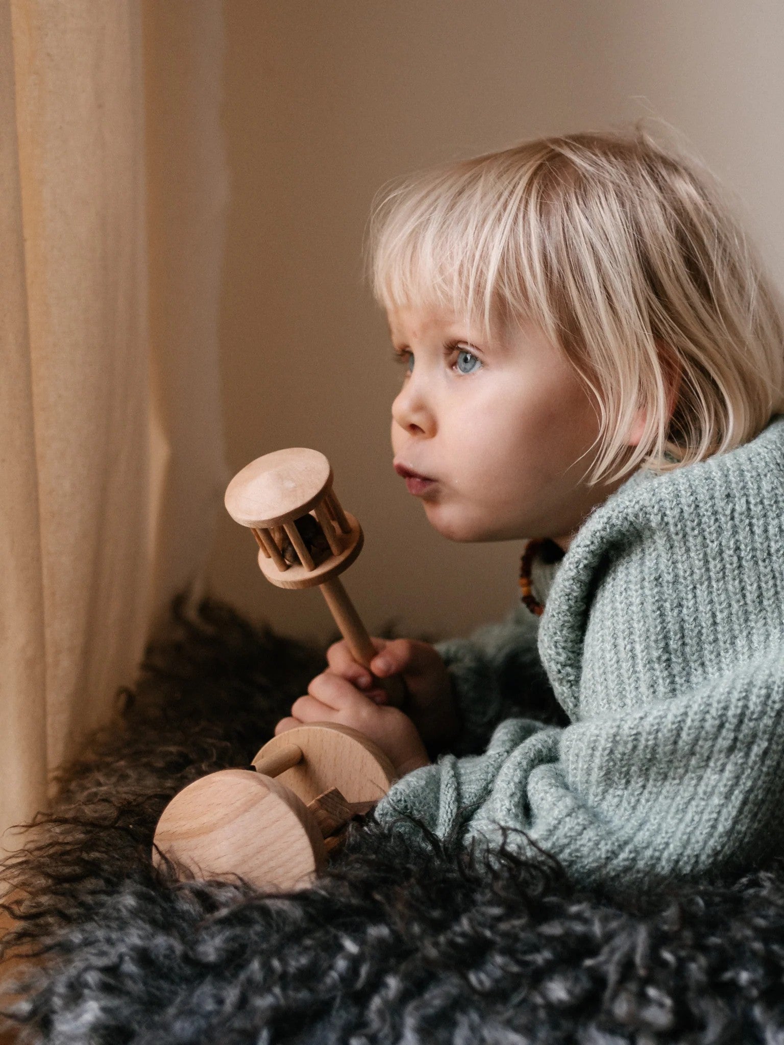 Wooden Rattle - Nighthawk - VentureKids