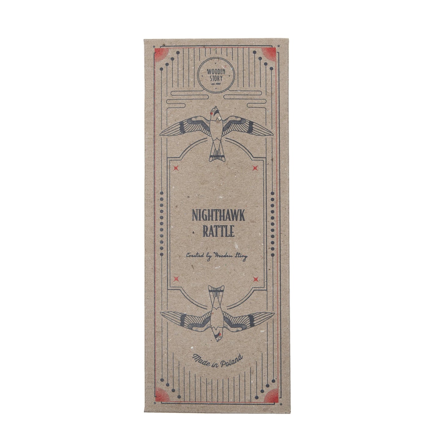Wooden Rattle - Nighthawk - VentureKids